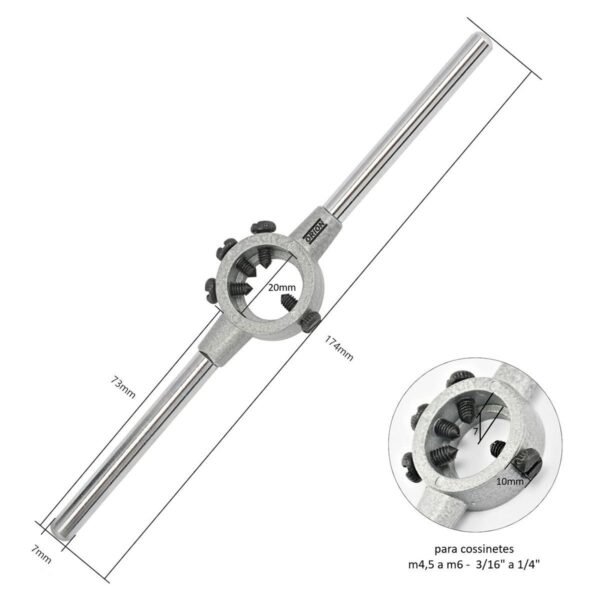 porta cossinete 20x7 mm - Imagem 3