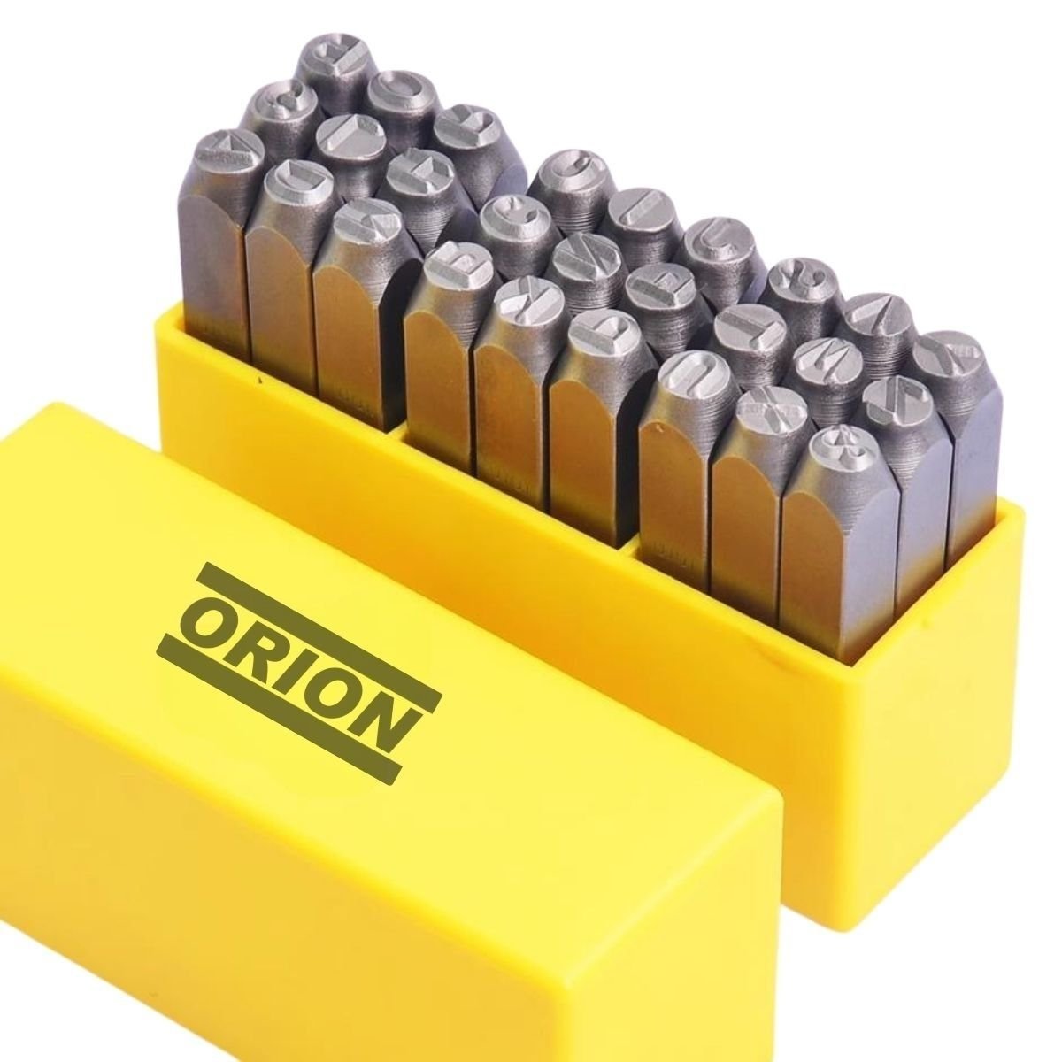 punçao marcador alfabeto 06mm 27pcs