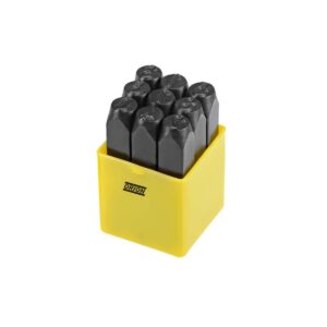punçao marcador numerico 10 mm 9 peças