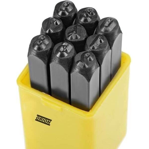punçao marcador numerico 04 mm 9 peças - Imagem 2