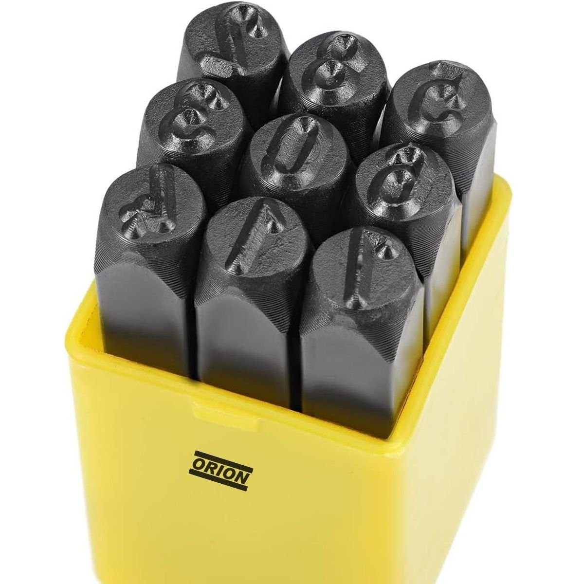 punçao marcador numerico 08mm 9pcs - Imagem 2