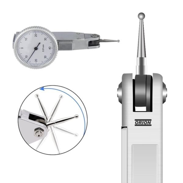 relogio apalpador 0,8 mmxgraduaçao 0,01 mm - Imagem 4