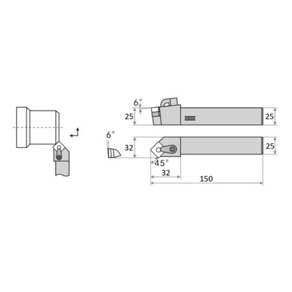 suporte mssnR 2525 m12 - Imagem 3