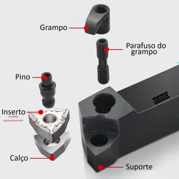 suporte mwlnR 2525 m08 - Imagem 4