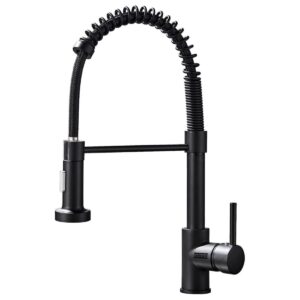 torneira cozinha gourmet monocomando flexivel preto 92112