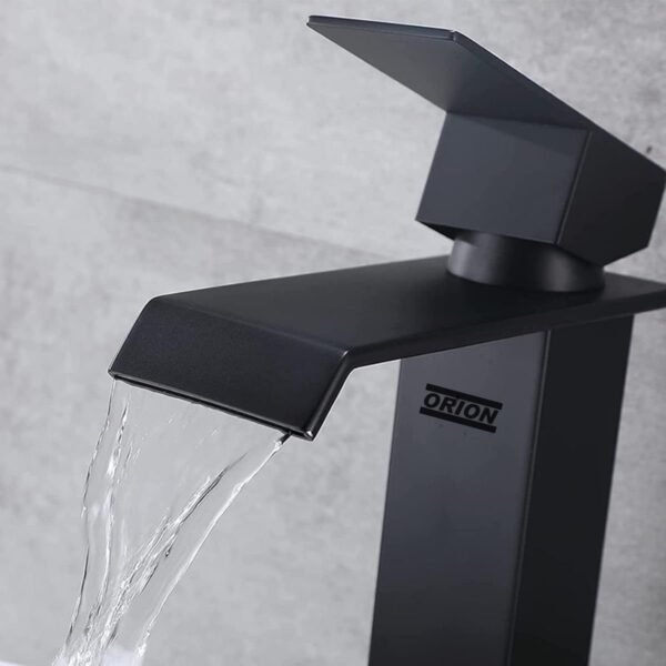 torneira banheiro monocomando cascata preto 92116 - Imagem 5