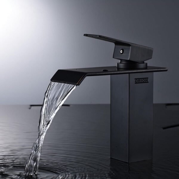 torneira banheiro monocomando cascata preto 92116 - Imagem 6
