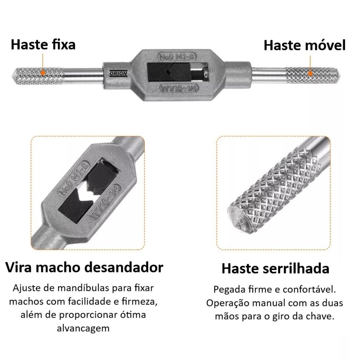 vira macho desandador m4 a m12 num 2 - Imagem 5